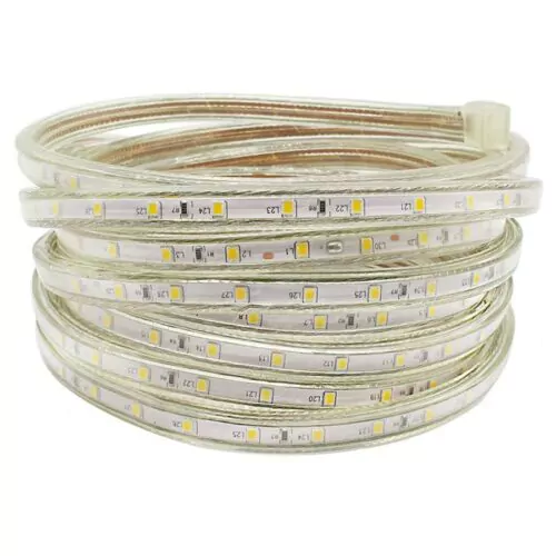 Світлодіодна LED стрічка гнучка 220V PROlum™ IP68 283560 Series "S", Білий (5500-6000К)