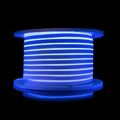 Світлодіодний неон PROLUM™ 8x16, IP68, 12V, Series "SF", Синій, PRO