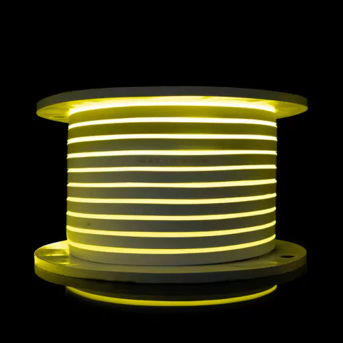 Світлодіодний неон PROLUM™ 8x16, IP68, 12V, Series "SF", Лимонно-жовтий, PRO