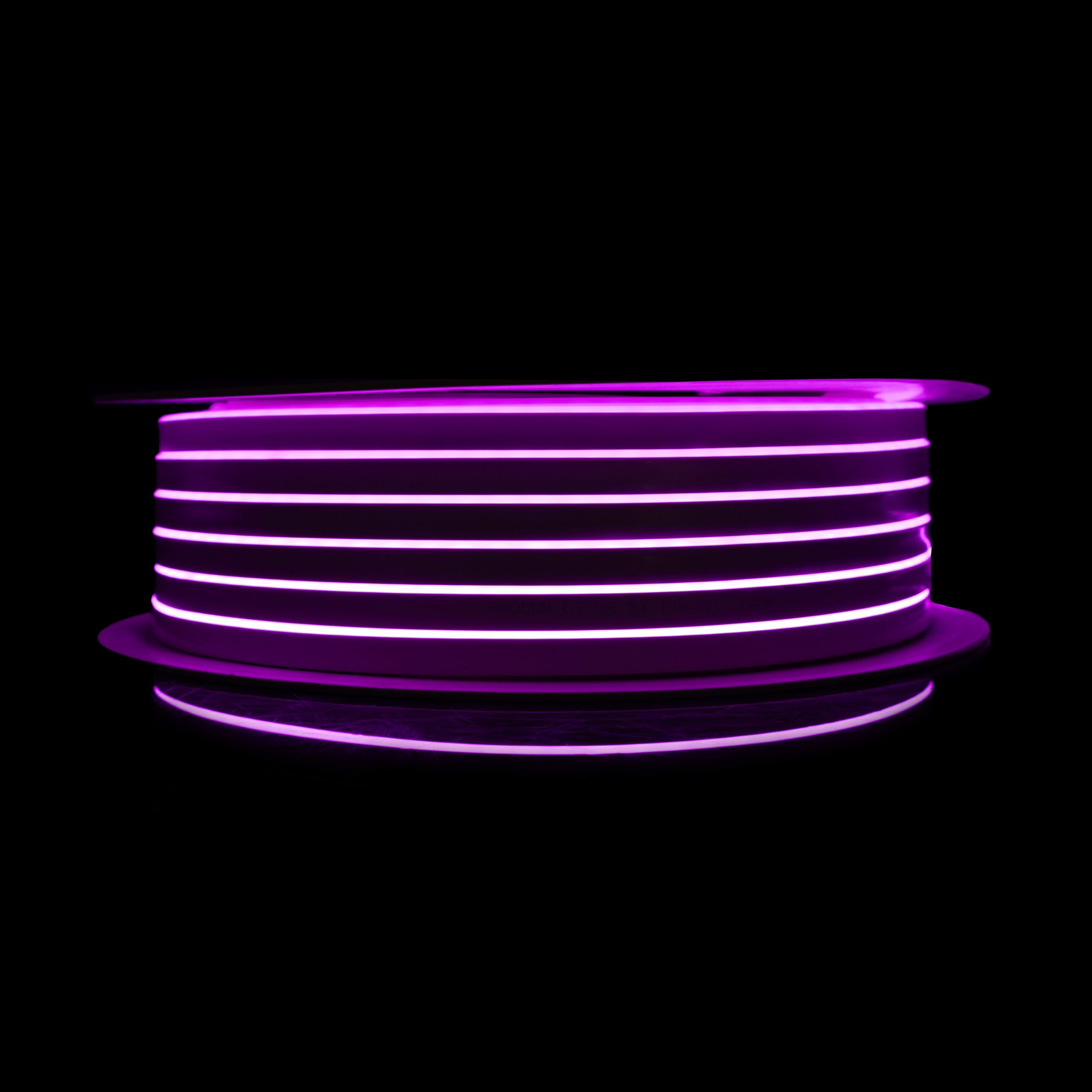 Світлодіодний неон PROLUM™ 6x12, IP68, 12V, Series "GT", Фіолетовий, PRO 1 Світлодіодний неон PROLUM™ 6x12, IP68, 12V, Series "GT", Фіолетовий, PRO