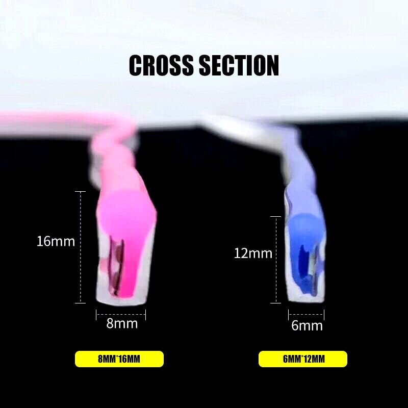 Світлодіодний неон PROLUM™ 6x12, IP68, 12V, Series "GT", Фіолетовий, PRO 5 Світлодіодний неон PROLUM™ 6x12, IP68, 12V, Series "GT", Фіолетовий, PRO