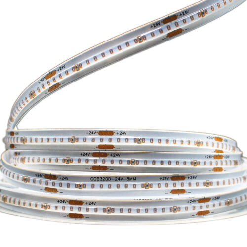 Світлодіодна LED стрічка PROLUM™ 24V; СОВ; 320; LED; IP20; Series "PRO", Синій