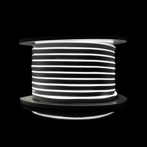 Світлодіодний неон PROLUM™ 8x16, IP68, 24V, Series "NF", Білий, PRO