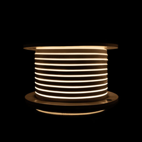 Світлодіодний неон PROLUM™ 8x16, IP68, 24V, Series "NF", Тепло-Білий, PRO