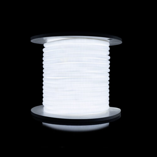 Світлодіодний неон PROLUM™ Круглий D13, IP68, 220V, Series "RN", Тепло-Білий, PRO