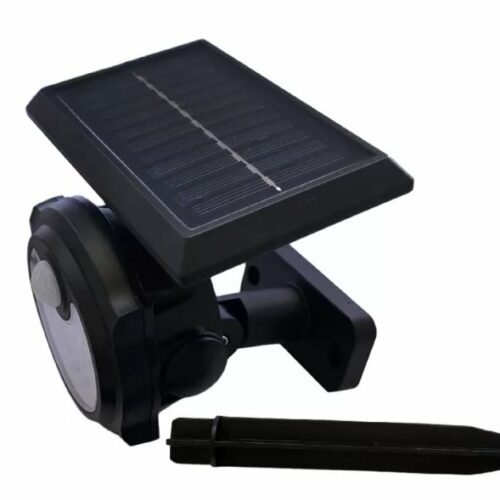 Світлодіодний світильник LUXEL на сонячних батареях з датчиком руху IP65 16W (SSWl-10C)