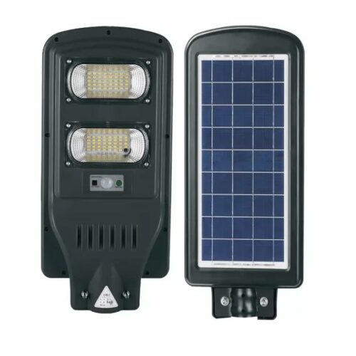 Світлодіодний світильник LUXEL на сонячних батареях з інфрачервоним датчиком руху IP65 100W (SSL-100