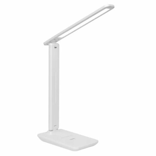 Акумуляторна настільна лампа Luxel TL-15W (new) 6W 420Lm біла Type-C