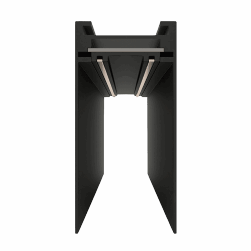 Магнітний трековий шинопровід PROLUM M25; 220V; Врізний  Накладний - P25; 2M