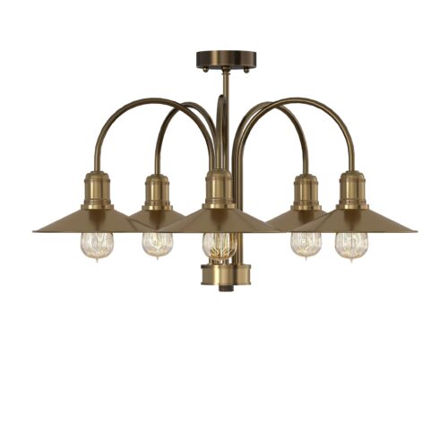 Люстра Classic 5,  Темна латунь, Pikart Lights