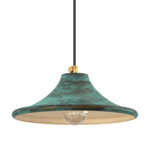 Підвіс Lo Small,  Зелена латунь, Pikart Lights