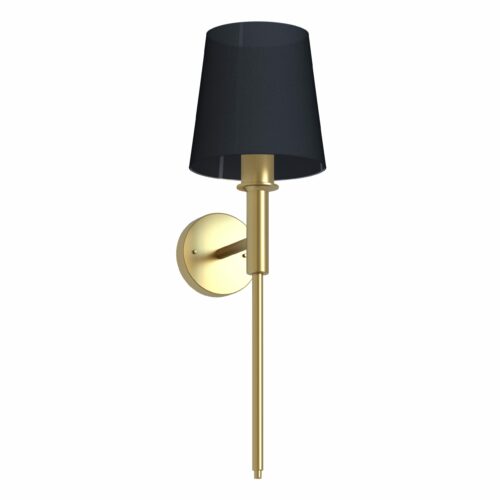 Настінне бра,  Світла латунь/чорний, Pikart Lights
