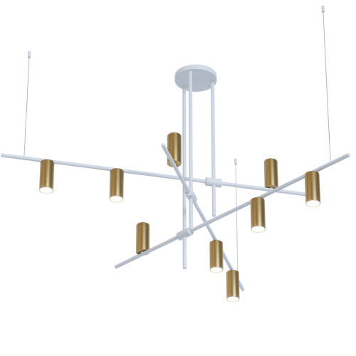 Лампа Constructio L3,  Світла латунь/білий, Pikart Lights
