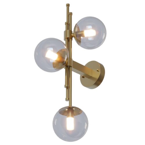 Бра Abby Right,  Світла латунь Прозорий, Pikart Lights