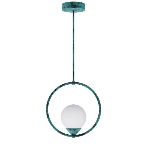 Підвіс ARO 2, 22649 Зелена латунь 60 см, Pikart Lights