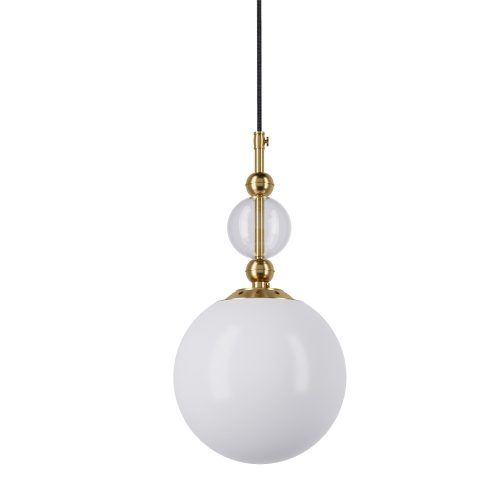 Підвіс FJ Glass Balls, 23689 Латунь Білий, Pikart Lights