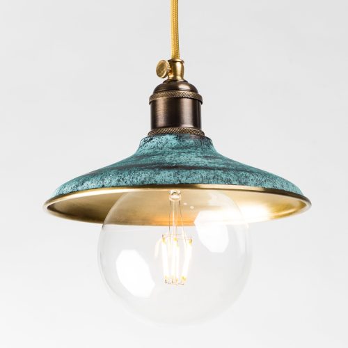 Підвіс HAT-B, 1194 Зелена латунь, Pikart Lights