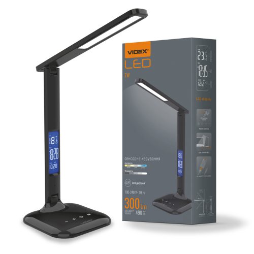 Світлодіодна лампа настiльна VIDEX TF05B 7W 3000-5500K
