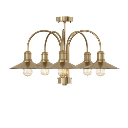 Люстра Classic 5, 34875 Світла латунь, Pikart Lights