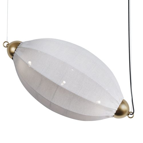Підвіс Chrysalis, L900, 26954 Світла латунь Без декору, Pikart Lights