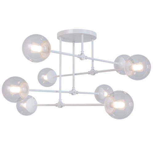 Люстра Alberto, 26240 Білий Прозорий, Pikart Lights