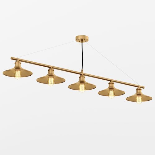 Люстра Classic 3, 26464 Світла латунь 5 шт, Pikart Lights