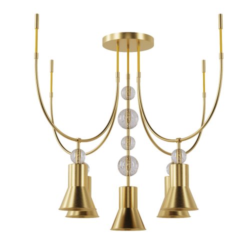 Люстра ARCH 5U 23665 Світла латунь, Pikart Lights