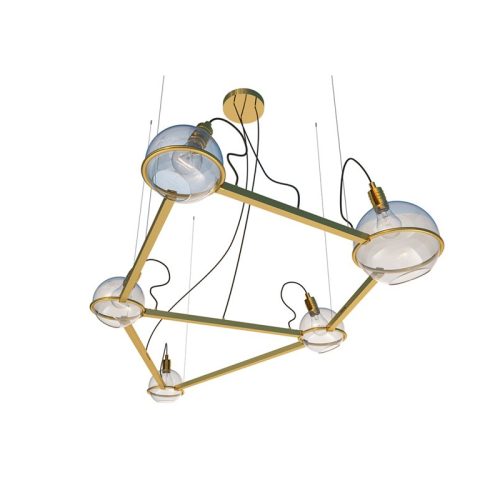 Люстра "Cephus" (Цефей), 21868 Світла латунь, Pikart Lights