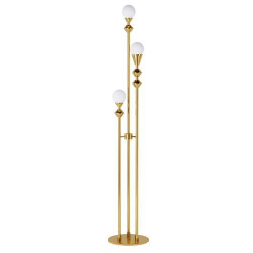 Торшер Dome Trio, 16591 Світла латунь, Pikart Lights