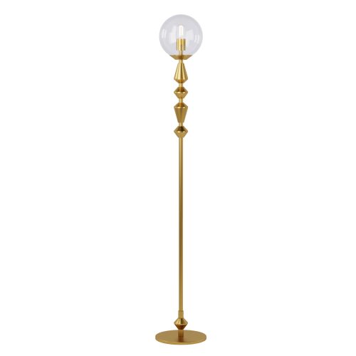 Торшер Dome Solo, 16534 Світла латунь Прозорий, Pikart Lights