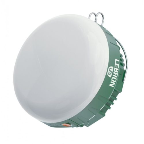 LED ліхтар кемпінговий акумуляторний LEBRON L-HL-620, ABS, 18W, 2000mAh*2 Li-Ion, USB