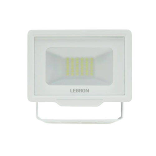 LED прожектор Lebron LF, 20W,6500K, 185-240V, білий