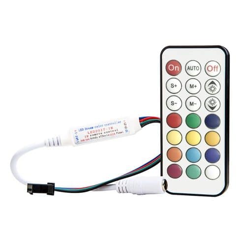 Контролер PROLUM SPI RGB  (21 кнопка; IR; 6A;)