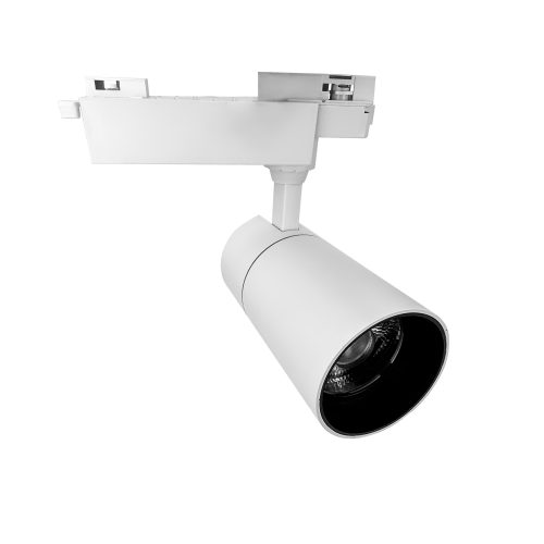 Трековий світильник PROLUM™ M27; 12W; 220V; Білий SERIES "TLK"; Білий 4000К