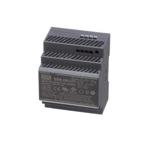 Блок живлення Mean Well на DIN-рейку HDR-100-12N 90W 75A 12V IP20 Series "HDR" 92%