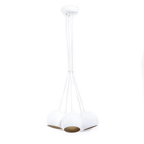 Люстра (світильник підвісний) Bowl С1505 Білий, Золото, Atmolight